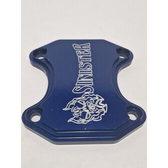 Sinister Diesel Blue EGR Block Off Plate – Powerstroke 6.0L 6.4L - Picture 3 of 4